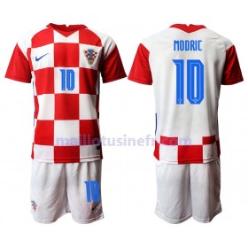 Maillot de Foot Croatie Luka Modrić 10 Domicile UEFA EURO 2020 - Enfant